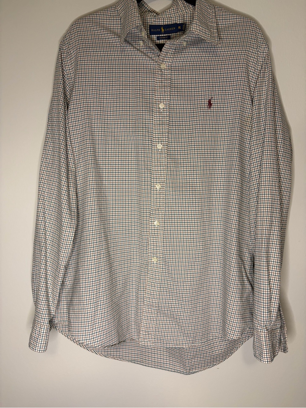 Ralph Lauren Button-Down Shirt custom fit 100% cotton